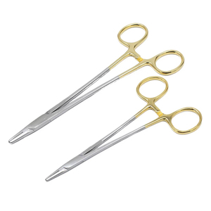 Portaagujas Manual de Acero TC al por Mayor, Mordazas Dentadas, para Sutura Quirúrgica, Duradero, Certificado CE, Reutilizable, Fabricante de Pakistán - Product Image 1