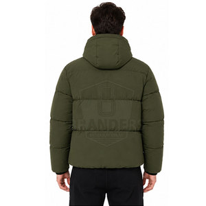 Veste matelassée pour homme, durable, légère, chaude, idéale pour l'hiver, design gonflé, parfaite pour les activités de plein air et les conditions climatiques froides - Product Image 2