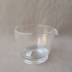 Mortero y Pilón de Vidrio Borosilicato de 240 ml, Transparente, Ecológico, para Laboratorio y Uso Doméstico, Herramienta de Molienda, Precio al por Mayor - Product Image 1