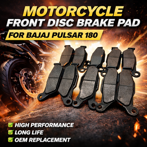 Plaquettes de frein à disque avant pour moto Bajaj Pulsar 180, haute performance, remplacement OEM - Product Image 3