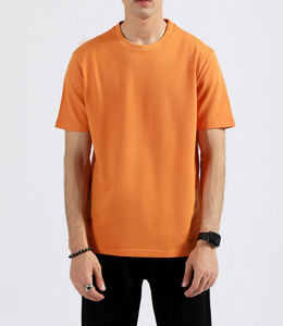 Camiseta de Verano, Nuevo Producto, Alta Calidad, Venta Directa de Fábrica, Camiseta de Algodón Grueso Estampada para Hombre, con Logotipo Personalizado, 100% Algodón - Product Image 1