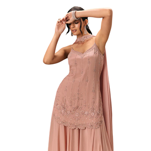 Nouvelle robe de soirée maxi pour femme, ensemble de 3 pièces - Product Image 3