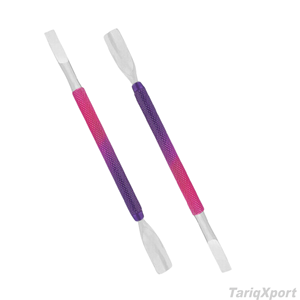 Herramienta Profesional de Alta Calidad Reutilizable de Acero Inoxidable con Doble Extremo para Empujar Cutículas y Limpiar Uñas, Cómoda para Manicura - Product Image 4