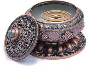 Brûleur d'encens Bakhoor traditionnel fait main, porte-encens Oud arabe écologique, religieux, pour la décoration de maison de luxe, cadeau festif - Product Image 4