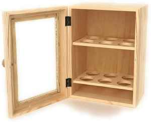 Gabinete de Almacenamiento de Huevos de Madera con Doble Estante, Caja Organizadora de Huevos para Cocina, Estilo Rústico, Gran Capacidad - Product Image 1