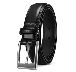 Cinturones de Vestir Formales para Hombre 2026 al por Mayor, Cinturones Casuales de Cuero Genuino de Alta Calidad con Hebilla de Diseño Novedoso y Logotipo Personalizado - Product Image 2