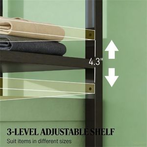 Piccola Scrivania Rustica Marrone per Computer, Ideale per Ufficio Domestico o Uso Studentesco - Product Image 3
