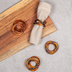 <b>Resin</b> and Wood Eco-Friendly Classic Napkin Rings with Customized Color and Design for Party Table Decoration & Accessories - Product Image 6