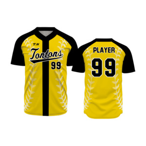 Jersey de Béisbol con Logotipo del Equipo Deportivo, Aplique Bordado, Jersey de Béisbol y Sóftbol Auténtico, Color Personalizado - Product Image 4