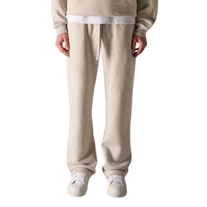 Conjunto de Sudadera con Capucha y Pantalones Deportivos para Hombre, Corte Recto, Ajuste Relajado, Dos Piezas, Estilo Casual Diario, Bolsillo Canguro, Personalizable OEM ODM - Product Image 4