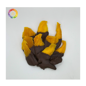 Dried Mango <b>Chocolate</b> <b>Treat</b> Soft Texture Sweet Mango Snack with <b>Chocolate</b> Coating, <b>Chocolate</b> Mango Snacks OEM Service - Product Image 2