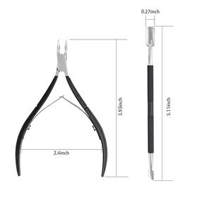 Coupe-cuticules professionnel en acier inoxydable à ressort, à mâchoires complètes, pour les doigts de bébé - Product Image 6