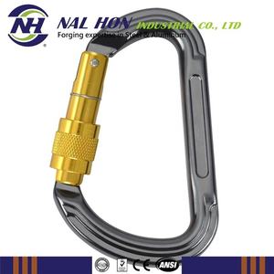 Mosquetón de Bloqueo Ligero de Aleación de Aluminio 24kn con Acabado Anodizado para Aplicaciones de Minería - Product Image 4