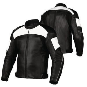 Man Moto Riding Motorbike Leather Motorcycle <b>Jacket</b> Clothing Men Waterproof <b>Racing</b> Motor Bike Leather <b>Jackets</b> Men Cowhide - Product Image 3