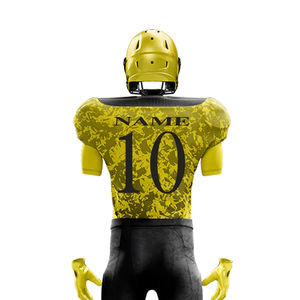 Uniforme de Fútbol Americano Personalizado de Alta Calidad a Precio de Fábrica, Talla XL, Parches Bordados Termoadhesivos, Estilo Camiseta, Venta al Por Mayor - Product Image 6