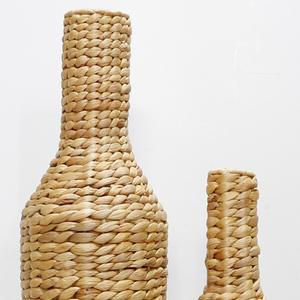 Jarrones decorativos de mimbre hechos a mano de la fábrica Artex Dong Thap, florero de ratán Vintage para bodas, fiestas, estilo Interior del hogar - Product Image 2