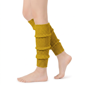 <b>Women's</b> Leg Warmers Soft Knit Long Winter Leg Sleeves Stretch Boot <b>Socks</b> for Dance Yoga Casual Wear - Product Image 3
