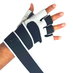 Guantes de Microfibra para Fitness, para Hombre y Mujer, Medios Dedos, Antideslizantes, con Palma Acolchada, Transpirables, para Gimnasio, Levantamiento de Pesas, Ciclismo - Product Image 5