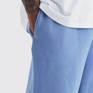 Pantalon cargo décontracté Street Mid à taille élastique avec cordon de serrage, léger, respirant, à motif, coupe ample, jambe droite large, style hip-hop - Product Image 2