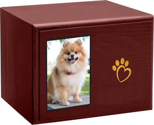 Urna de Madera para Cenizas de Mascotas, Urnas de Madera para Cenizas de Perros y Gatos, Urnas de Madera de Palisandro a Bajo Precio - Product Image 6