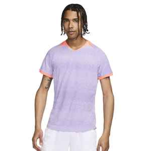 Premium Quality Hot Selling Men's V Neck Sports Custom Logo Tennis <b>Knitted</b> Quick Dry Fabric Low MOQ Uniform - Product Image 6