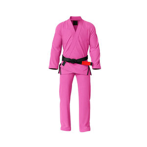 Uniforme 100% Algodón, Ligero, Cómodo, Corte Estándar para Competencia, Práctica de Artes Marciales, Tela Transpirable - Product Image 1