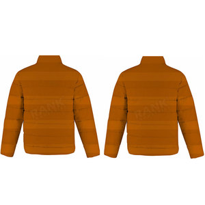 Hot Selling Eco Friendly Winter Puffer <b>Jacket</b> for <b>Men</b> High Quality Customized Size Stand Collar Front Logo - Product Image 5