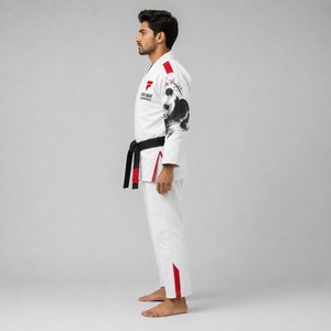Uniforme de karaté durable modèle 2026, doté d'un tissu léger, de coutures renforcées, offrant une grande liberté de mouvement et un confort durable. - Product Image 2