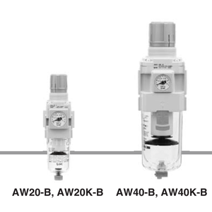 ตัวควบคุมตัวกรองนิวเมติก AW40-06E-2-B ชิ้นส่วนนิวเมติก SMC - Product Image 3