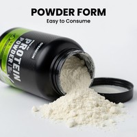 Poudre de Protéine de Lactosérum Marque Blanche, Complément Alimentaire, Bénéfices Antioxydants, Énergisant, Saveur Melon Hami pour Adultes 500g