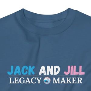 เสื้อสเวตเชิ้ตกราฟิก Jack and Jill Legacy Maker สำหรับทุกเพศ แขนยาว คอกลม ผ้าฟลีซนุ่ม สวมใส่สบาย รับผลิตเสื้อผ้าขายส่งตามสั่ง - Product Image 4