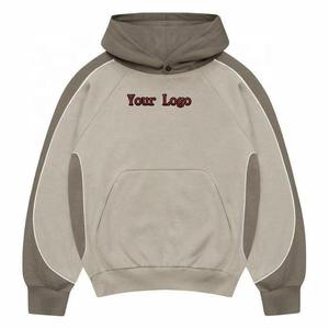 Sudadera con capucha personalizada, holgada, informal, para hombre, marca privada, MOQ bajo, entrega rápida, EE. UU. - Product Image 6