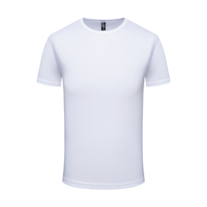 เสื้อยืดวิ่งผ้าโพลีเอสเตอร์ถัก 100% ระบายอากาศ แห้งเร็ว นุ่มสบาย สำหรับผู้ชายและผู้หญิง รับผลิตตามสั่งพร้อมสกรีนโลโก้ ขายส่ง DDP - Product Image 2