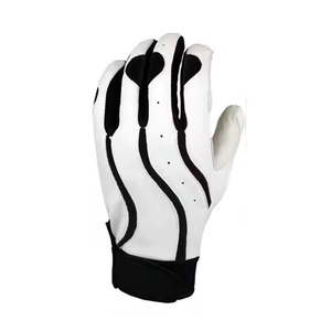 Customization Professional Men's Women's Leather Baseball Batting Gloves Anti-Slip Design for Adults - Product Image 2