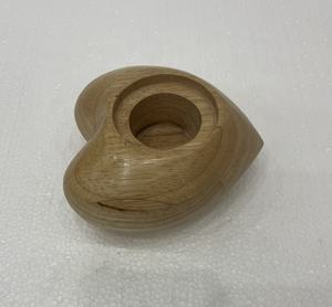 Urne moderne en bois écologique en forme de cœur pour animaux de compagnie pour petits animaux Gardien de crémation sûr Fabriqué au Vietnam - Product Image 4