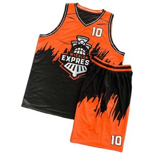 Vente en gros de vêtements de sport pakistanais uniformes et maillots de basket-ball en polyester conformes Bsci avec impression numérique par sublimation - Product Image 2