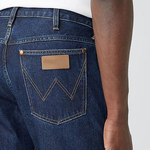 HAMIO SPORTS <b>Men</b> Casual Fit Regular Denim Jeans Soft <b>Stretch</b> Breathable Lightweight Patchwork Durable Fabric for Daily Outdoor - Product Image 5
