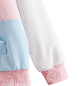 Sudadera con Capucha de Algodón y Felpa de Alta Calidad, Personalizada, Casual, de Manga Larga, con Bolsillo Canguro para Mujer - Product Image 4