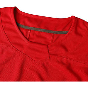 Camiseta de Rugby Personalizada al por Mayor, 100% Poliéster, Ligera, Elástica, Transpirable, de Secado Rápido, Unisex, Manga Corta, Tallas Grandes - Product Image 5