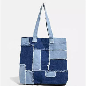 2026 Eco-Friendly <b>Recycled</b> Reusable Plain <b>Tote</b> <b>Bag</b> Zipper Custom Logo Printed Canvas Material Cotton Supermarket Shopping Gifts - Product Image 5