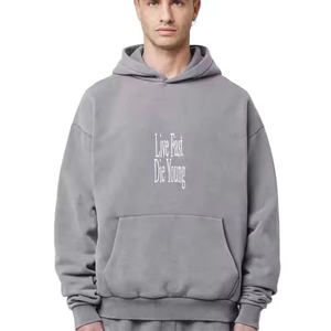 New Arrival Manufacturer Classic Men`s <b>Thermal</b> Relaxed Fit Pullover <b>Hoodie</b> Soft and Durable for Casual Use - Product Image 1