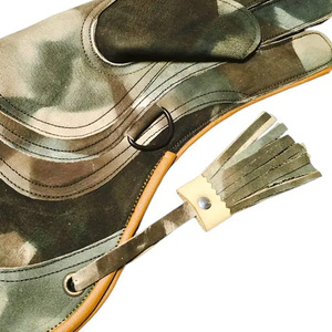 Guantes de Cetrería de Cuero Suave Tallas Grandes, Transpirables y Cómodos para Caza Salvaje al Aire Libre, Guantes para Cetrería Fabricados - Product Image 4