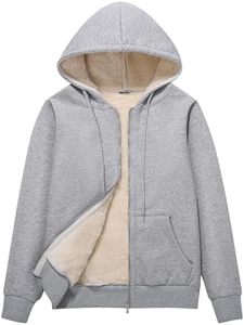 Zipped Streetwear Sweatshirt <b>Mens</b> Casual <b>Fleece</b> Pullover Hoodie Warm Winter - Product Image 1
