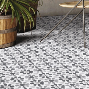 Carrelage en porcelaine décoratif à motifs, collection Perle, 300x300 mm, faible absorption d'eau, durable, intérieur/extérieur - Product Image 5