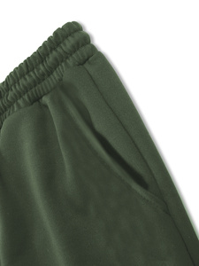 Warm Fleece <b>Lounge</b> Trousers for Men Comfortable Everyday Wear with Adjustable Waist Design - Product Image 3