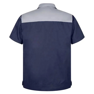 Ropa de Trabajo Industrial para Exteriores, Uniformes de Mecánico, Camisas de Trabajo de Manga Corta para Verano, Personalizadas para Minería - Product Image 2