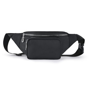 Sac banane unisexe en polyester imperméable avec fermeture éclair, idéal pour la randonnée en extérieur – Vente en gros usine - Product Image 2