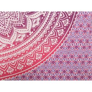 Rideaux de fenêtre en coton bohème indien, panneaux de porte pour chambre à coucher, 2 panneaux, rideaux à pampilles pour salon - Product Image 5