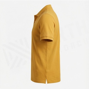 Premium Quality Cotton Men Polo <b>Shirts</b> Regular Fit Short Sleeve Stand <b>Collar</b> <b>T</b>-<b>Shirt</b> Golf Tops Customized Color Apparel - Product Image 3