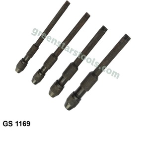 <b>Pin</b> Vice Black Set of 4 Precision Hand Drill Jewelry Tools Micro Drill Holder Hobby Craft Tool Kit |Item No GS-1169 - Product Image 1